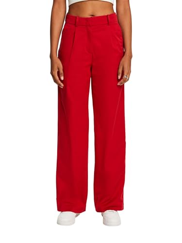 ESPRIT Damen 014ee1b309 Hose, 610/Dark Red, 34W x 30L von ESPRIT