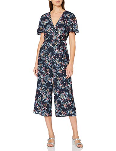 ESPRIT Collection Damen 020EO1L301 Overall, Blau (Blau 403), 34 von ESPRIT