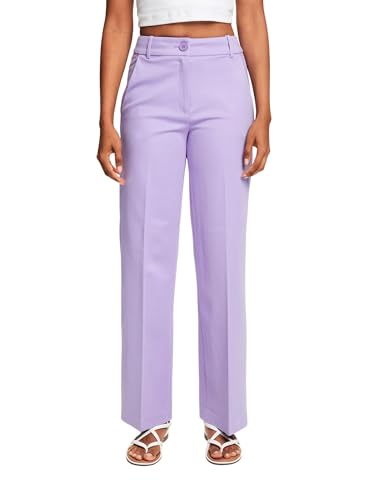 ESPRIT Collection Damen 991eo1b304 Hose, Lavender, 34W / 32L von ESPRIT