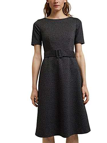 ESPRIT Collection Damen 991eo1e322 Kleid, Schwarz, 36 EU von ESPRIT