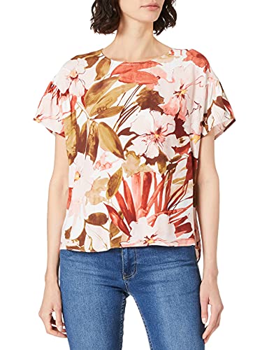 ESPRIT Collection Damen Bluse 041eo1f330, 693/Light Pink 4, S von ESPRIT