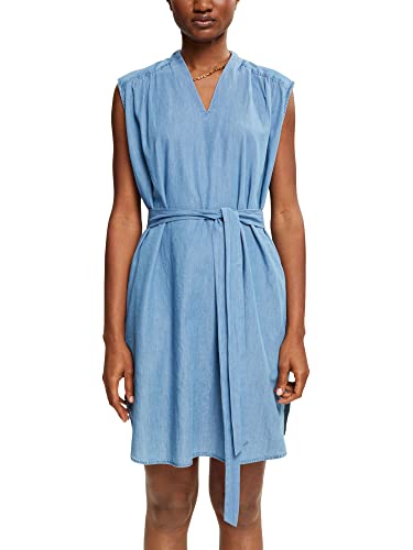 ESPRIT Collection Damen Dress 052eo1e317, Blue Medium Washed, 40 von ESPRIT