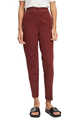 ESPRIT Collection Damen Hose 991eo1b308, Rust Brown, 44 von ESPRIT