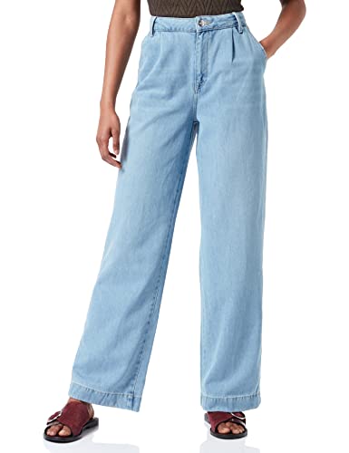ESPRIT Collection Damen Jeans 042eo1b333, Blue Light Washed, 34 von ESPRIT