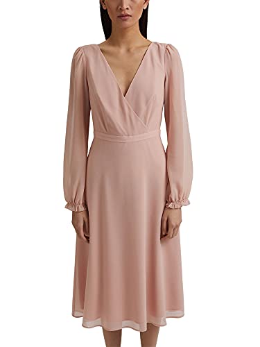 ESPRIT Collection Damen Kleid 021eo1e319, 685/Nude, 34 von ESPRIT