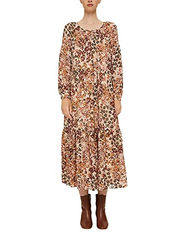 ESPRIT Collection Damen Kleid 071eo1e307, Ice, 38 von ESPRIT