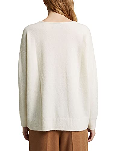 ESPRIT Collection Damen Pullover 100eo1i312, Off White (110), S von ESPRIT