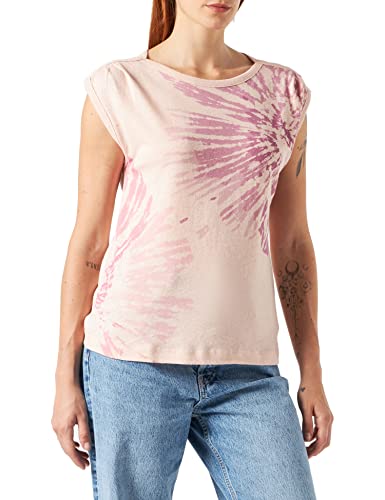 ESPRIT Collection Damen T-Shirt 042eo1k319, 680/Old Pink, L von ESPRIT