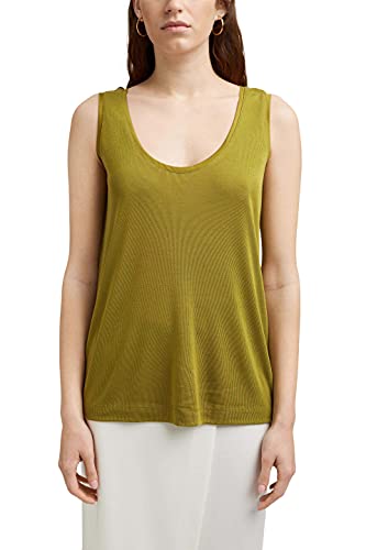 ESPRIT Collection Damen T-Shirt 051eo1k318, 360/Olive, L von ESPRIT