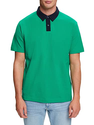 ESPRIT Collection Herren 023eo2k303 Polohemd, 311/Green 2, XS von ESPRIT