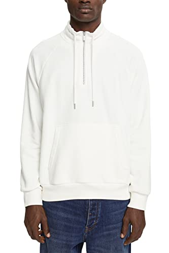 ESPRIT Collection Herren 082eo2j302 Sweatshirt, Off White, XXL EU von ESPRIT