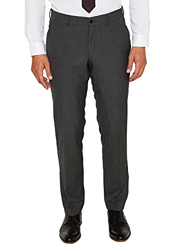 ESPRIT Collection Herren Anzughose 996eo2b901, Grau (Dark Grey 5 024), 48 von ESPRIT