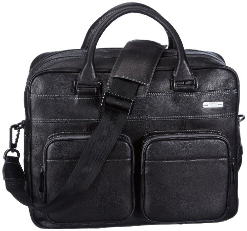 ESPRIT Collection Keanu K47441 Herren Messengerbags, 33,5X42X13 schwarz(Black) von ESPRIT