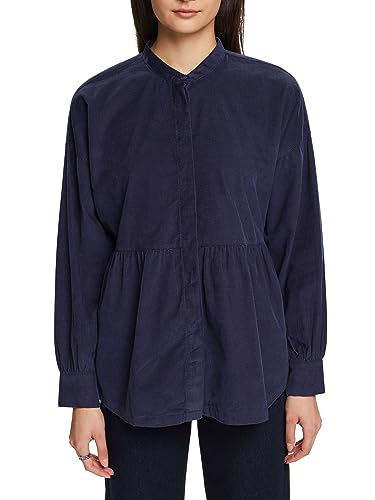 ESPRIT Cordbluse mit Schößchen von ESPRIT