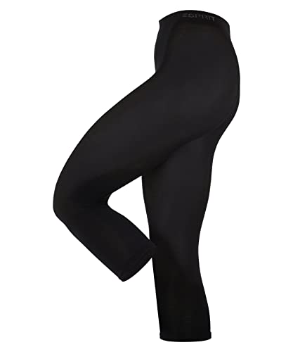 ESPRIT Cotton Capri Leggings 2er Pack, Größe:42-44;Farbe:black von ESPRIT