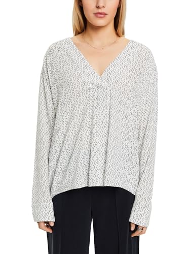 ESPRIT Damen 994ee1f305 Bluse, Off White, XL EU von ESPRIT