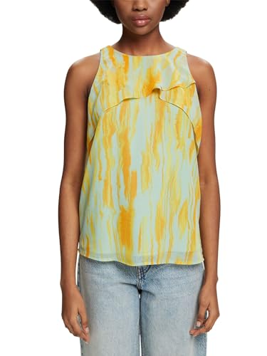 ESPRIT Damen 034ee1f318 Bluse, 320/Citrus Green, Large von ESPRIT