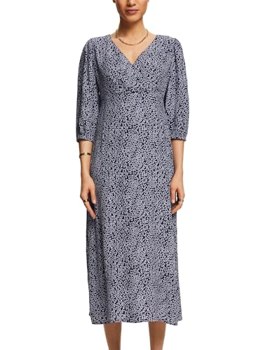 ESPRIT Damen 024ee1e331 Kleid, 403/Navy 4, 42 ESPRIT Damen 024ee1e331 Kleid, 403/Navy 4, 42 von ESPRIT