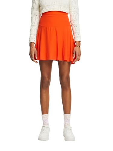ESPRIT Damen 024ee1d313 Rock, 880/Bright Orange, 40 von ESPRIT
