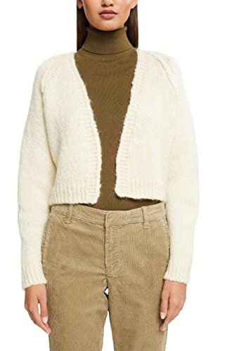 ESPRIT Cropped-Cardigan aus Wollmix, XL von ESPRIT