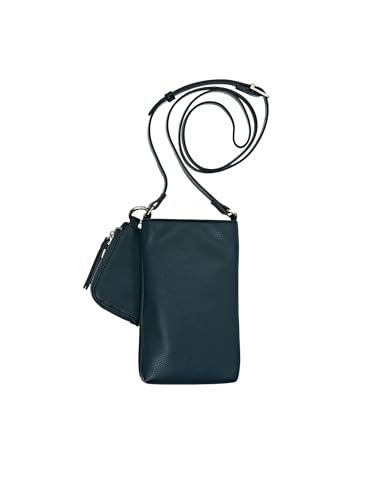 ESPRIT Damen 014ea1v301 Schultertasche, 375/Dark Teal Gree von ESPRIT