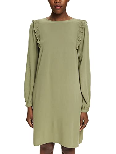 ESPRIT Damen 013CC1E314 Kleid, 345/LIGHT Khaki, M von ESPRIT