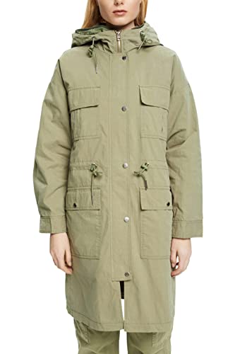 ESPRIT Damen 013CC1G305 Jacke, 345/LIGHT Khaki, XL ESPRIT Damen 013CC1G305 Jacke, 345/LIGHT Khaki, XL von ESPRIT