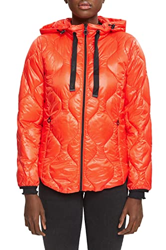 ESPRIT Damen 013EE1G370 Jacke, 635/ORANGE RED, M von ESPRIT