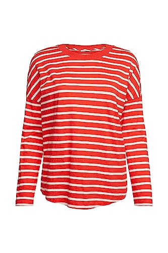ESPRIT Damen 013ee1k318 T-Shirt, 632/Red 3, L von ESPRIT