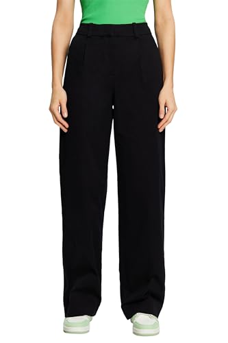 ESPRIT Damen 014ee1b309 Hose, 001/Black, 30W x 34L von ESPRIT