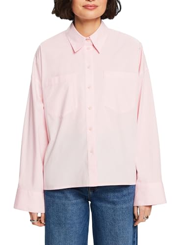 ESPRIT Damen 014ee1f301 Bluse, 695/Pastel Pink, M ESPRIT Damen 014ee1f301 Bluse, 695/Pastel Pink, M von ESPRIT