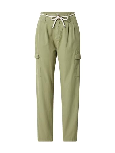 ESPRIT Damen 022EE1B311 Hose, 345/LIGHT Khaki, 44 von ESPRIT