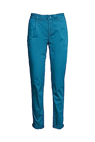 ESPRIT Damen 023EE1B333 Hose, 461/DARK Turquoise 2, 30/30 von ESPRIT