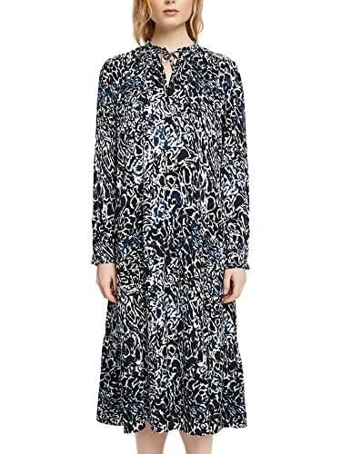 ESPRIT Damen 023EO1E306 Kleid, 003/BLACK 3, 40 von ESPRIT