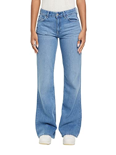 ESPRIT Damen 023ee1b304 Jeans, 903/Blue Light Wash, 33W / 30L von ESPRIT