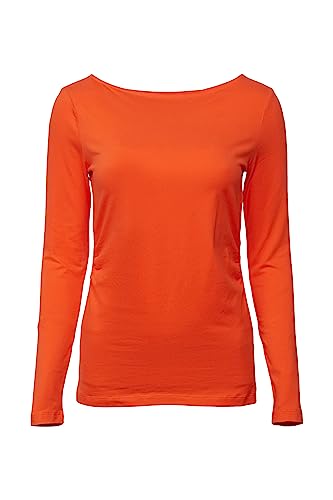 ESPRIT Damen 023ee1k312 T-Shirt, 635/Orange Red, S von ESPRIT