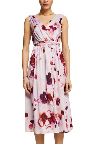 ESPRIT Damen 024ee1e350 Kleid, 571/Lavender 2, 42 von ESPRIT