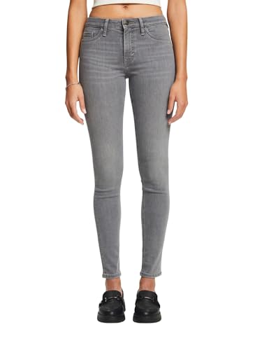 ESPRIT Damen 024ee1b335 Jeans, 923/Grey Light Wash, 30W x 32L von ESPRIT
