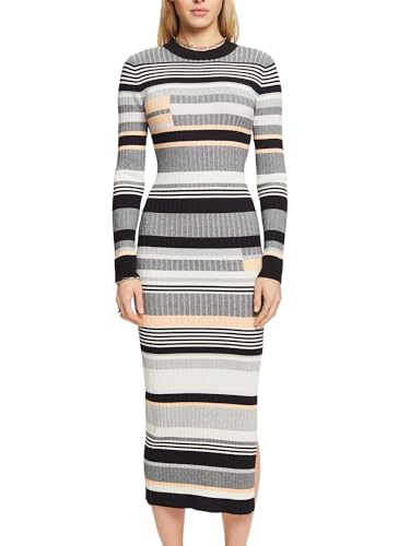 ESPRIT Damen 024ee1e305 Kleid, 002/Black 2, XXL von ESPRIT