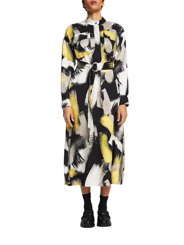 ESPRIT Damen 024ee1e330 Kleid, 001/Black, L von ESPRIT