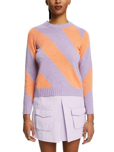 ESPRIT Damen 024ee1i310 Pullover, 572/Lavender 3, Medium von ESPRIT