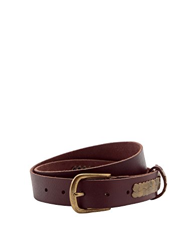 ESPRIT Damen 026EA1S020-aus hochwertigem Leder Gürtel, Braun (Brown 210), X-Small (Herstellergröße: 75) von ESPRIT
