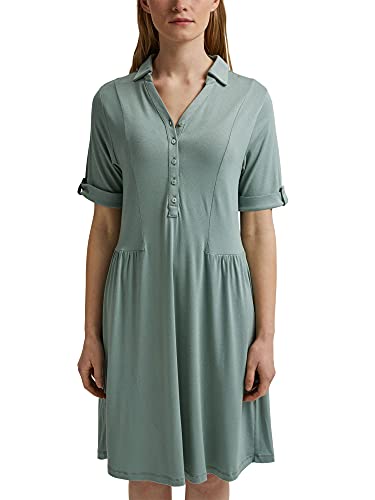 ESPRIT Damen 031EE1E301 Kleid, 470/TURQUOISE, M von ESPRIT