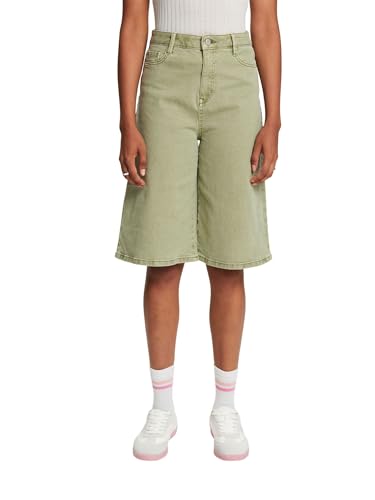 ESPRIT Damen 032ee1c312 Shorts, 345/Light Khaki, 25W EU von ESPRIT