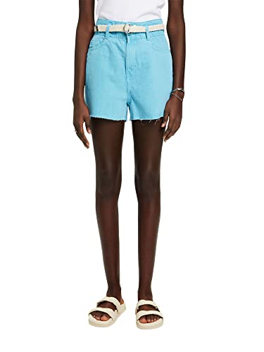 ESPRIT Damen 033CC1C301 Shorts, 470/TURQUOISE, 24 von ESPRIT