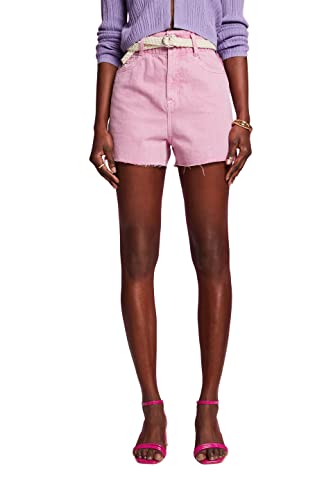 ESPRIT Damen 033CC1C301 Shorts, 560/LILAC, 30 von ESPRIT