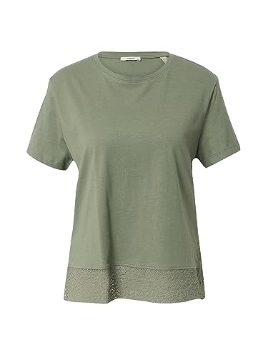 ESPRIT Damen 033ee1k313 T-Shirt, 345/Light Khaki, S von ESPRIT