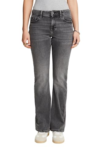 ESPRIT Damen 034EE1B318 Jeans, 922/Grey Medium Wash, 27W x 30L von ESPRIT