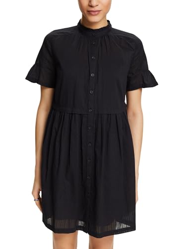 ESPRIT Damen 034ee1e317 Kleid, 001/Black, 34 von ESPRIT