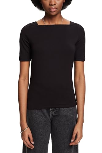 ESPRIT Damen 034EE1K308 T-Shirt, 001/BLACK, XX-Large von ESPRIT